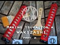 Making tsuka for a wakizashi  part2