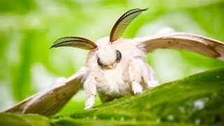 Poodle Moth - In 1 Minute! 🦋 Unique Animal You Have Never Seen | Animal Planet Videos