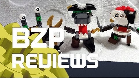 Set Review: Pyrratz Mixels: 41566 Sharx, 41567 Skulzy, 41568 Lewt