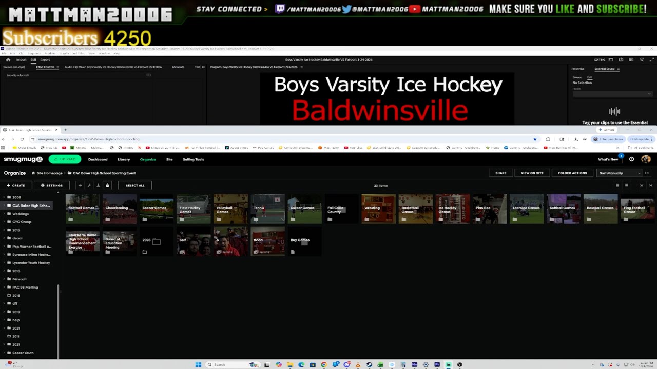 How do Edit with Premiere for Videos from Winter Sports 2026 Live Steam 3