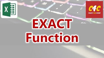 How to Use EXACT Function  in Excel? compare case sensitive text in excel.  Advance | Advanced Excel