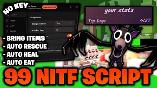 99 Nights In The Forest Script No Key Bring All Items, Auto Rescue More