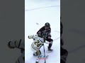 JUST WHEN YOU THOUGHT IT WAS IN… 🚨 Behind the back. Off the jersey. Somehow kept out. 🧱🥅