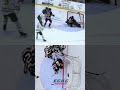 JUST WHEN YOU THOUGHT IT WAS IN… 🚨 Behind the back. Off the jersey. Somehow kept out. 🧱🥅