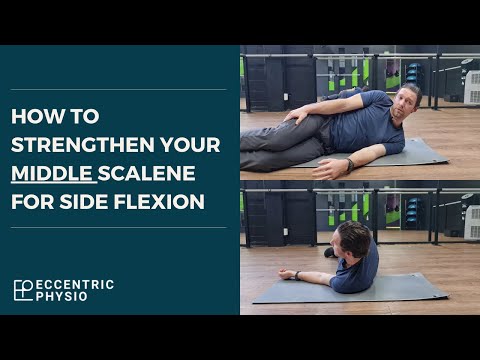 How to strengthen your middle scalene for side flexion | The MSK Physio