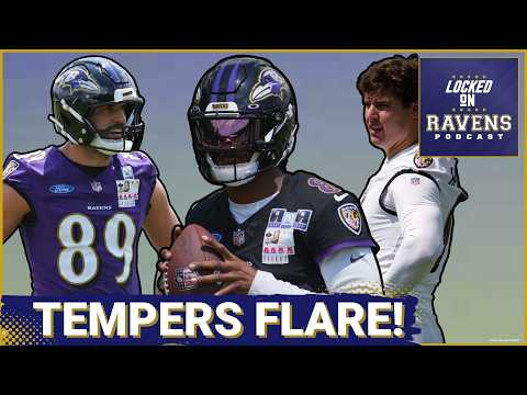 Tempers, frustration BOIL OVER at Baltimore Ravens training camp, Marlon Humphrey GETS REAL