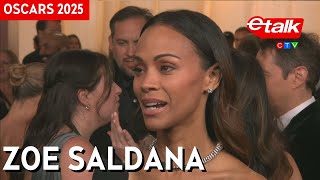 Zoe Saldaña is extremely proud to be a part of 'Emilia Pérez' | Oscars 2025