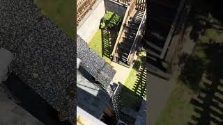 Example of gutter overflow for Ruxton Village
