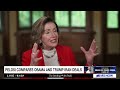 Pelosi Joins The Briefing With Jen Psaki Ahead of The Obama Presidential Center Opening