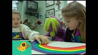 Noggins Art Alive Painting A Rainbow The Hoobs