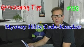 Geocaching Tipp 193 Mystery Hilfe Code Knacker Youtube
