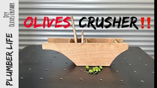 Olive crusher tool