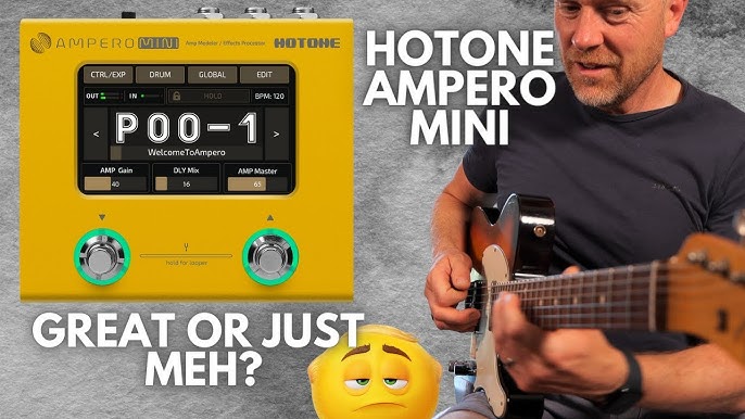 New Gear: Hotone Launches the Ampero Mini - Bass Musician Magazine, The  Face of Bass