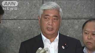 “辺野古”新たな環境調査へ　中谷防衛大臣(15/07/24)
