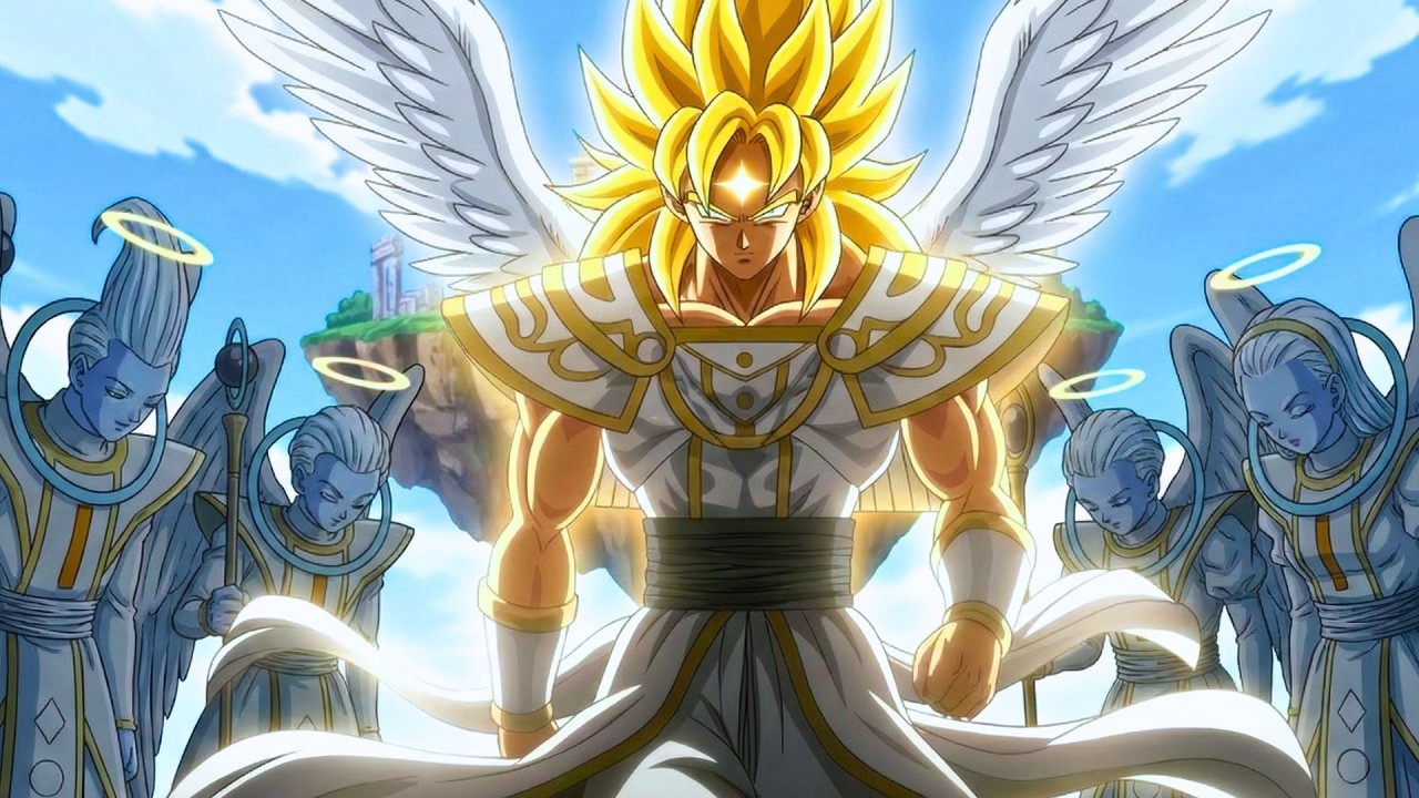 #5 Goku Became Golden Angel after finishing His training with Zeno's Mother, the Strongest Coach