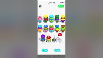 Color Hoop Stack - level 179