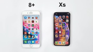 iPhone 8 Plus vs iPhone XS - SPEED TEST 2024