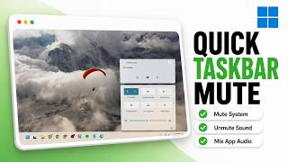 How to Use Mute and Unmute from the Taskbar in Windows 11