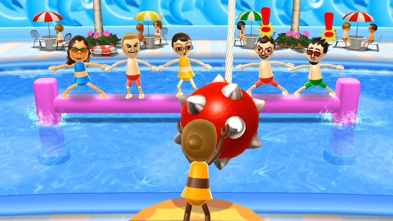 Wii Party Board Game Island - Ginger Vs Hiromasa Vs Akira Vs Emma (Master Difficulty)