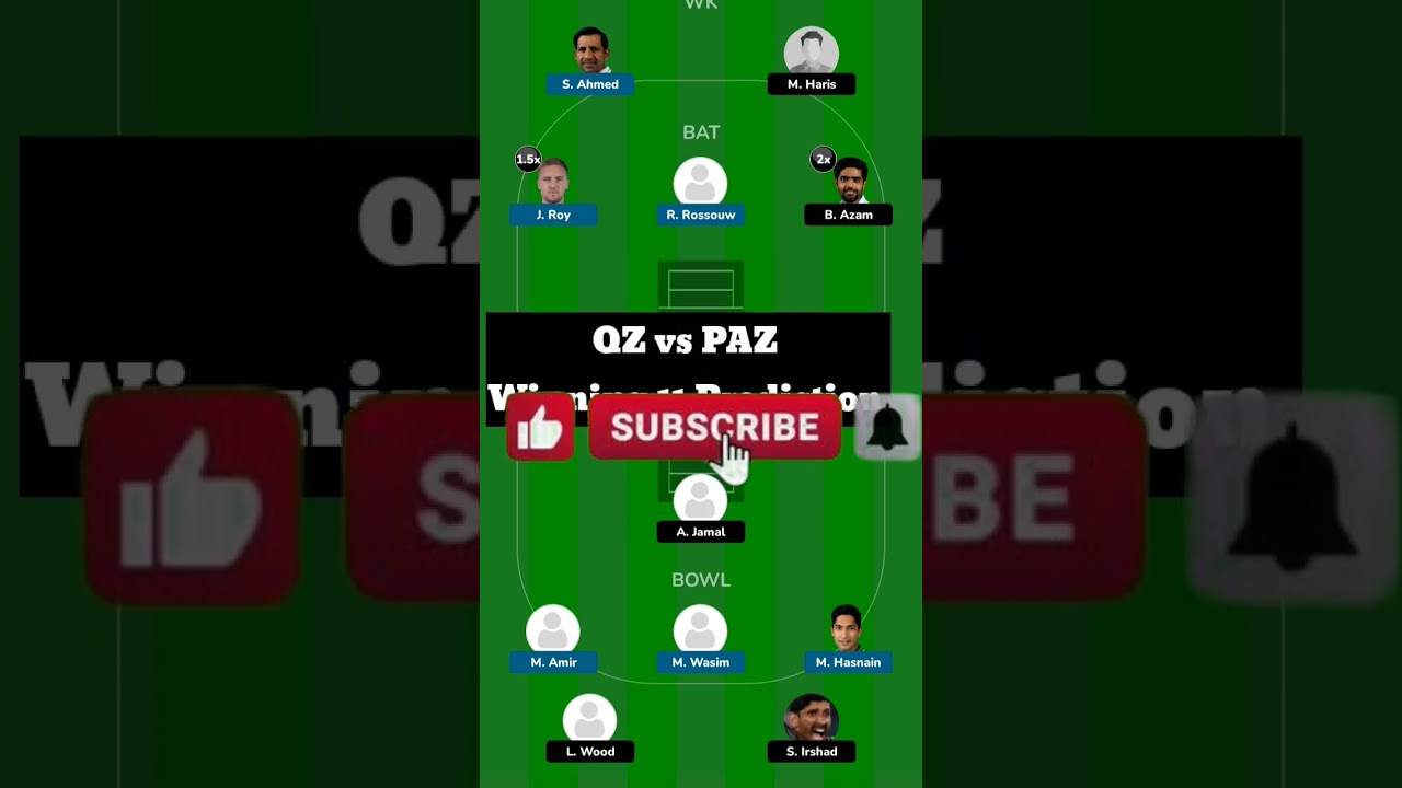 QUE vs PES Dream 11 Prediction, Quetta vs Peshawar Fantasy Team Today 