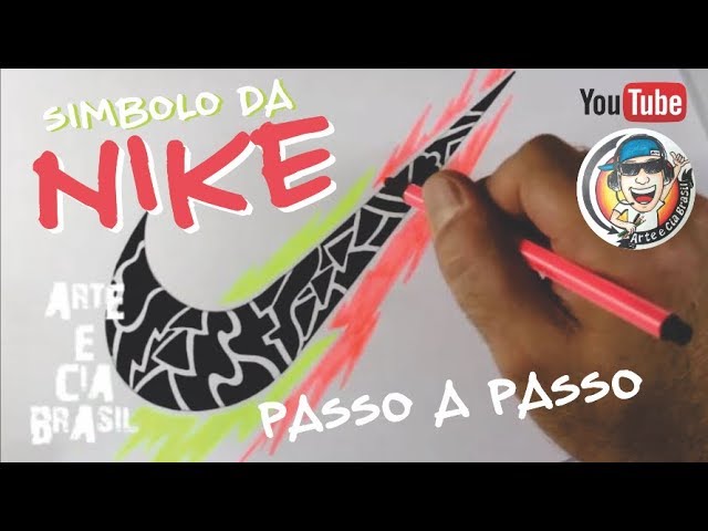 Como desenhar o garoto Nike passo a passo 