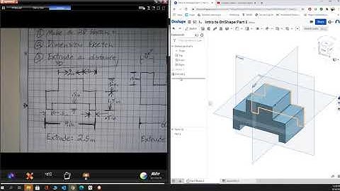 Intro to OnShape Part 2, Problem 1