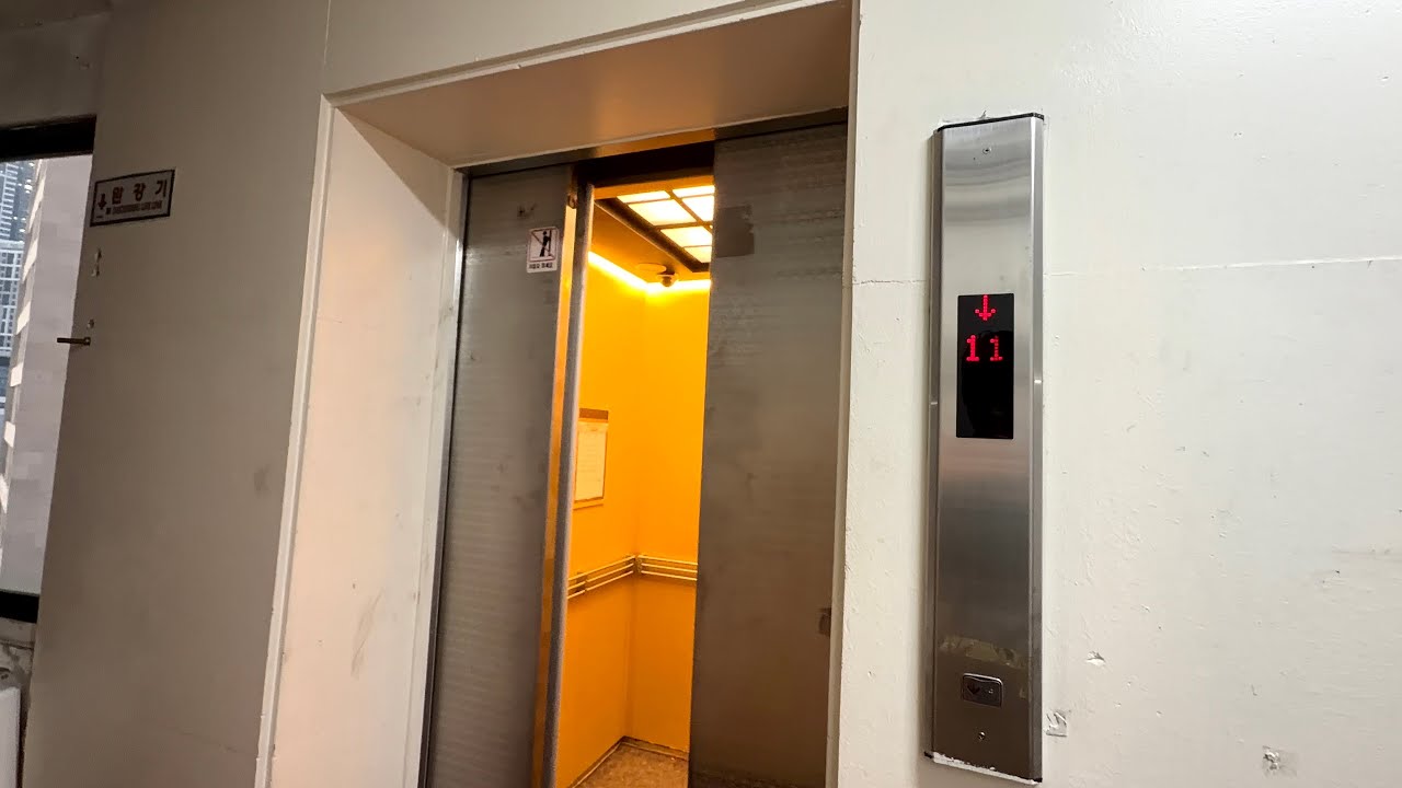 [의장교체] 부산광역시 해운대구 중동 삼강아파트 구.LG산전엘리베이터 교체후