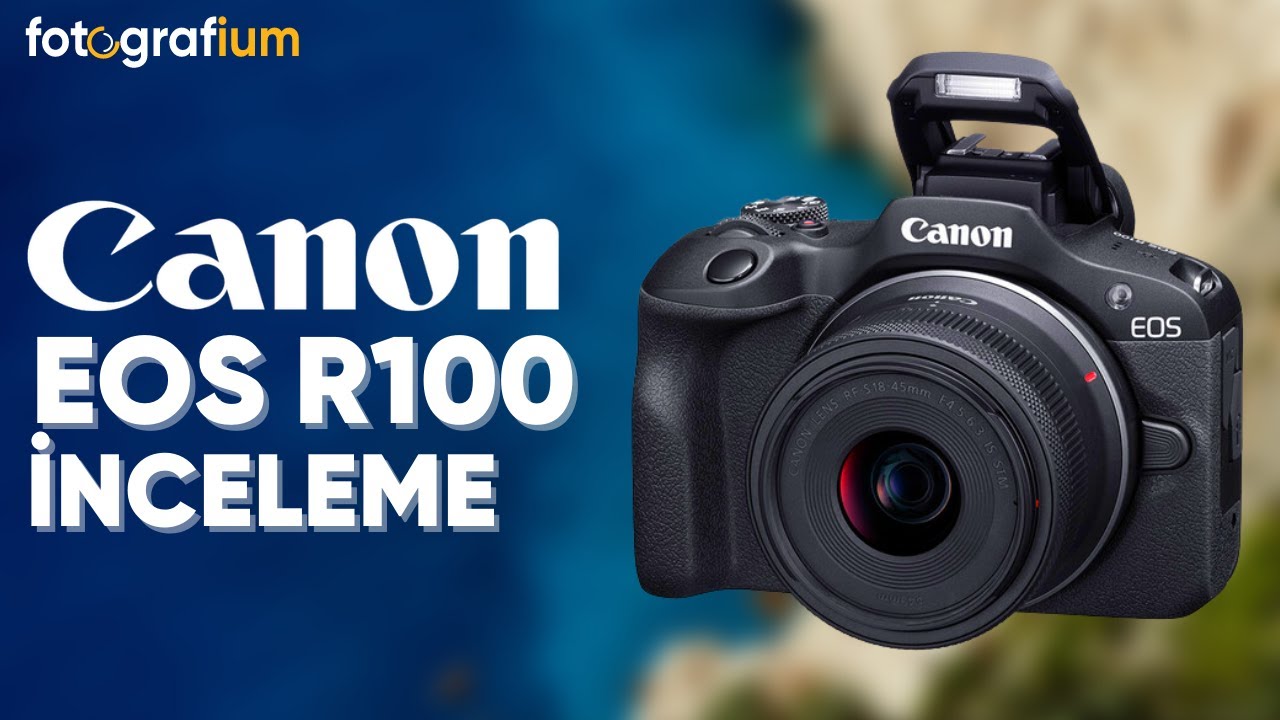 Canon EOS R100 Body Aynasız Fotoğraf Makinesi - Fotografium