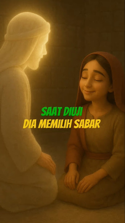 Kesabaran Seorang Gadis #kisahislami #sabar #pilihanberiman #balasansyurga #shorts