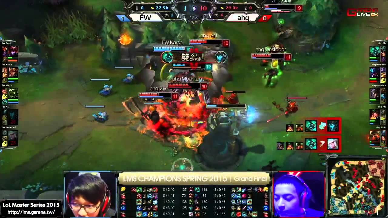 FW vs. AHQ - 2015 LMS Spring Playoffs - Final - Game 2
