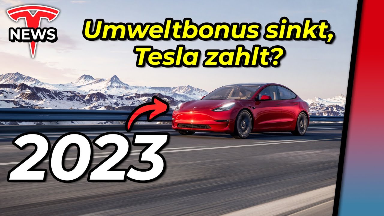 Tesla Umweltbonus 2023