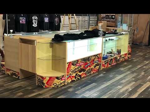 Urban City Kiosk Wrap