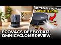 The ECOVACS DEEBOT X12 OmniCyclone Robot Vacuum is the New Gold Standard!