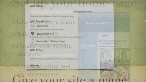 Creating A Wiki