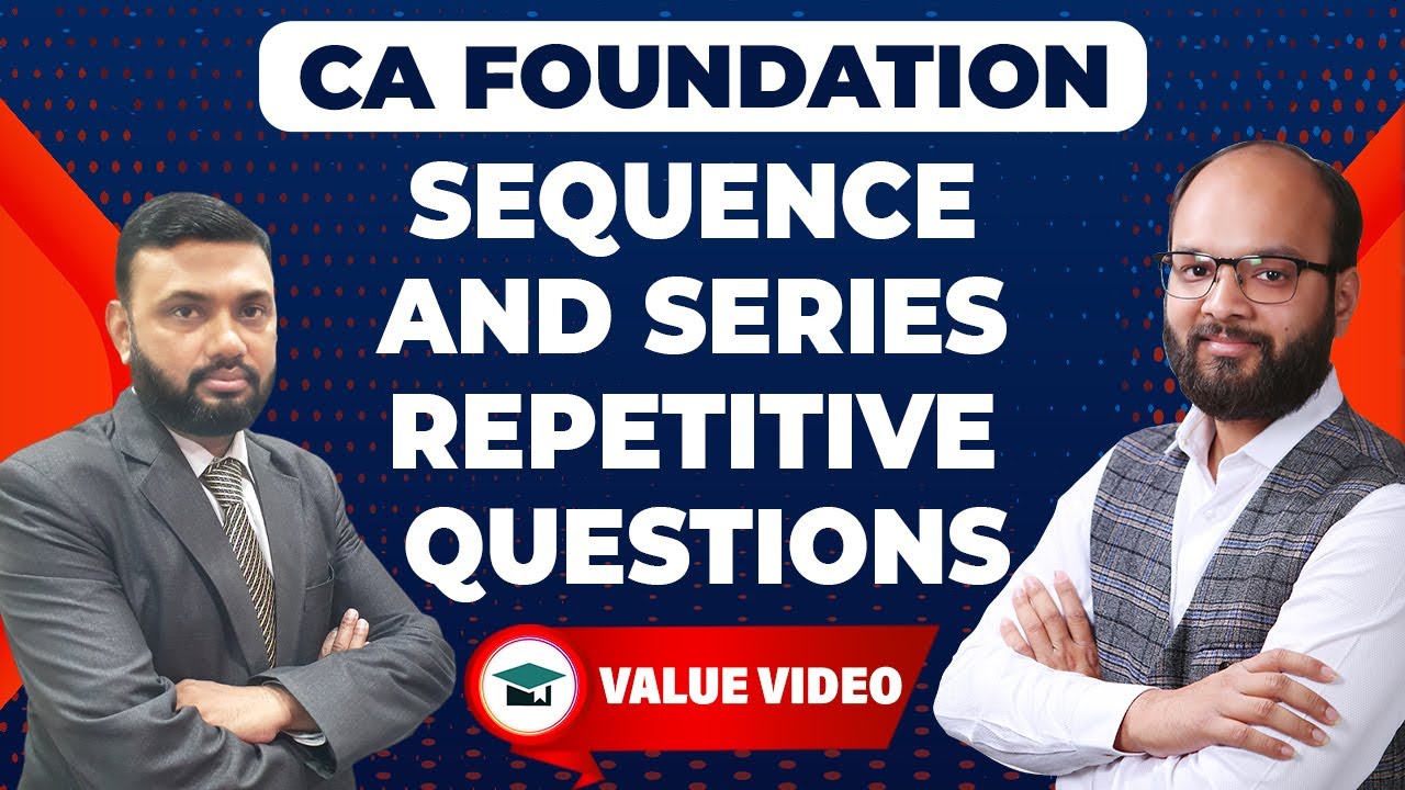 Sequence & Series Most Important Repetitive Asked Questions ...
