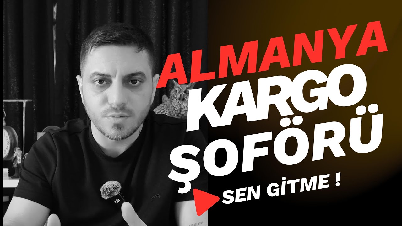 Almanya'da Kargo Şoförü Olmak – Herkes İçin Uygun mu? 🚛