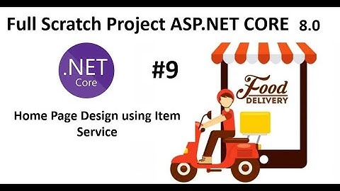 ASP.NET CORE MVC (.NET 8) | Build a Complete Food Delivery eCommerce App | Day-9