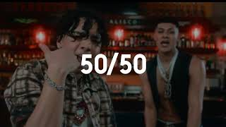 El Bogueto, Xavi - 50/50 (LETRA)