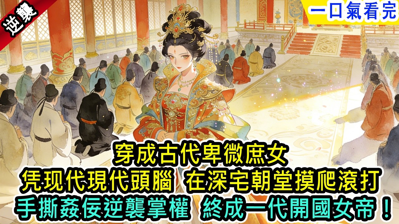 穿成古代卑微庶女，凭现代头脑在深宅朝堂摸爬滚打，手撕奸佞逆袭掌权终成一代开国女帝震四方【風吟古言】#小说 #古風小說 #古言 #古代言情 #言情  #小說 #完結 #爽文 #女頻 #大女主 #有聲書