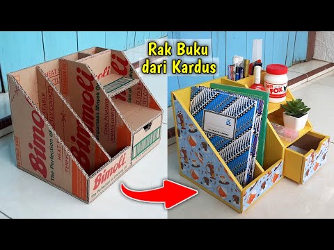 Video: Cara Membuat Rak Buku Double sebagai Hiasan