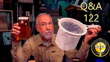 Backyard Beekeeping Questions and Answers Episode 122 with a very special ending! Synthetic QMP