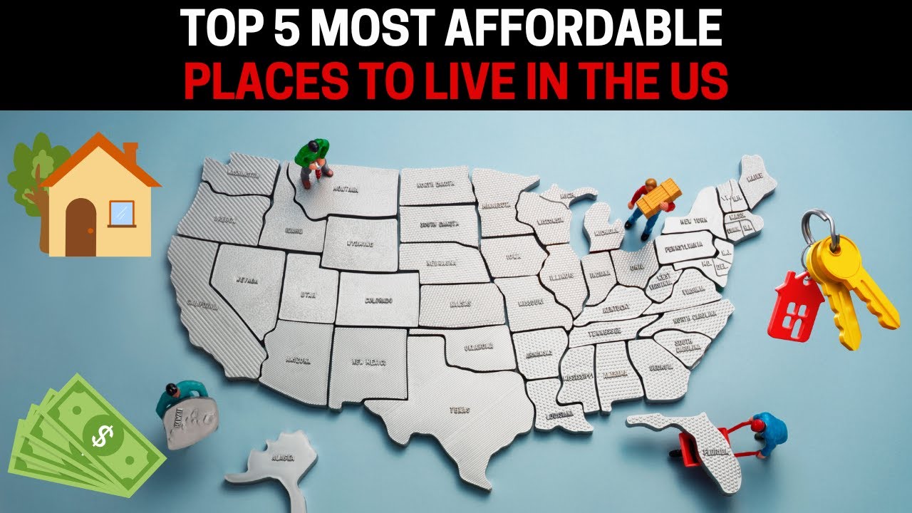 Top 5 Most Affordable Cities to Move to in the U.S. (2025) | Low Cost ...