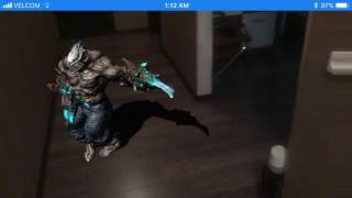 ARKit + UrhoSharp (iPhone 6)