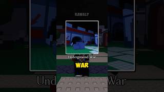 The Origin of the Underground War Map.. #roblox #forsaken