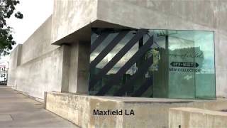 Maxfield LA and Maxfield Gallery on Melrose
This video was uploaded for use in a blog post at http://20k.com/blog Maxfield LA and Maxfield Gallery on Melrose