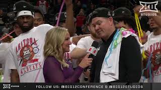 Tommy Lloyd Interview after Winning the 2026 Phillips 66 Big 12 Men's Basketball Championship