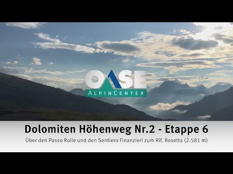 Dolomiten Höhenweg Nr. 2 - Etappe 6