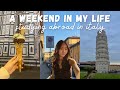 A weekend in my life at nyu florence day trip to pisa  siena