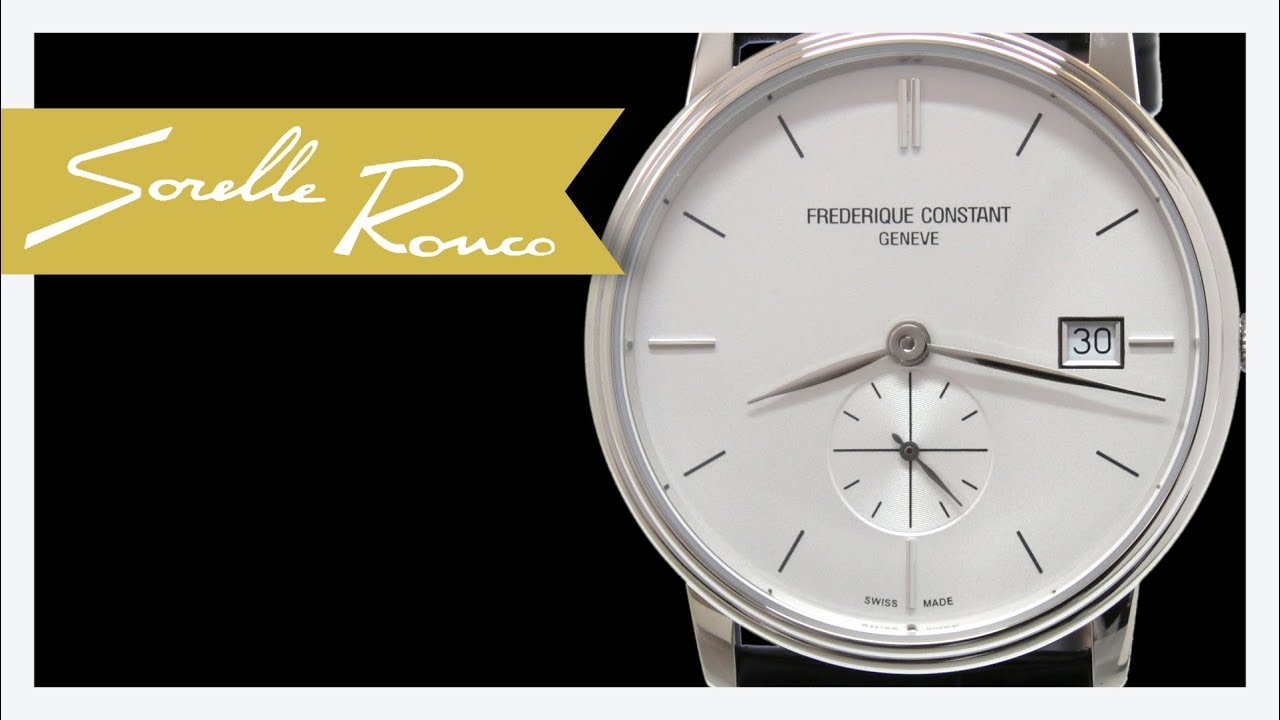 frederique constant 37mm