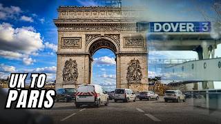 UK to Paris by Car | DFDS Ferry, Arras Stop & Driving in France
